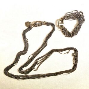 Giles & Bro Madewell necklace and bracelet set